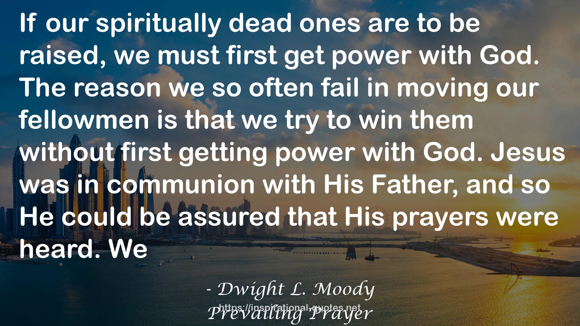 Prevailing Prayer QUOTES