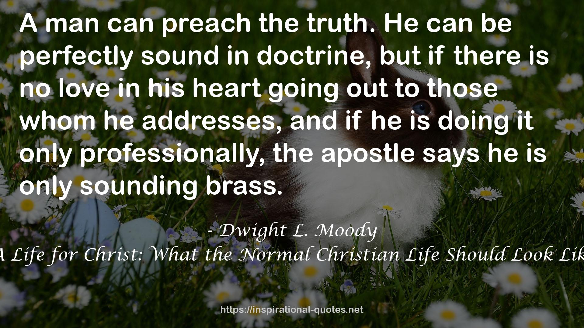 A Life for Christ: What the Normal Christian Life Should Look Like QUOTES
