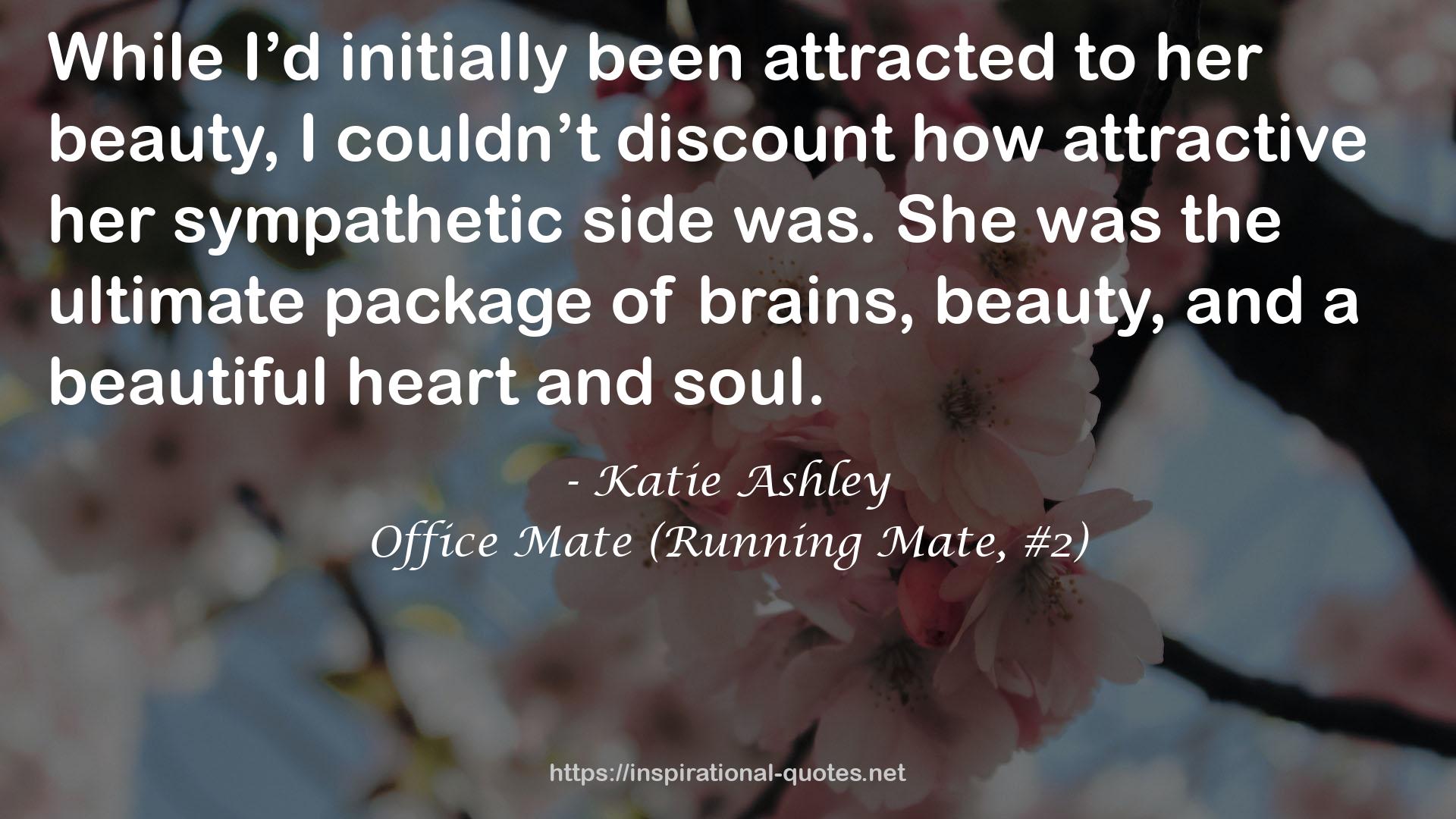 Office Mate (Running Mate, #2) QUOTES