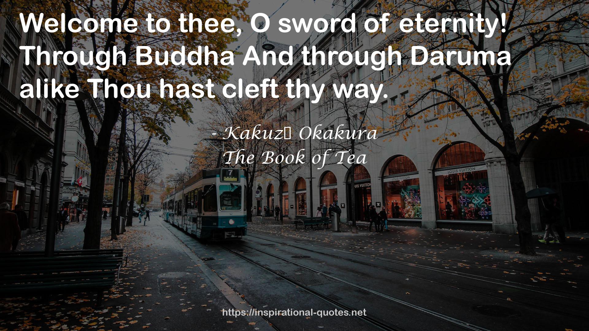 Daruma alikeThou hast  QUOTES