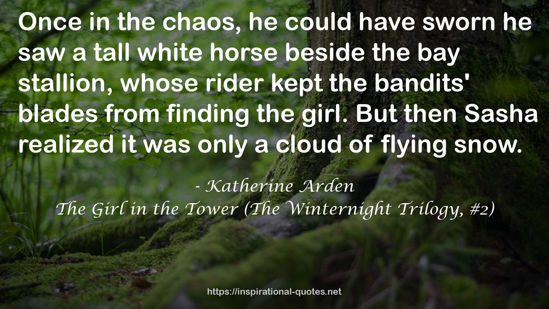 The Girl in the Tower (The Winternight Trilogy, #2) QUOTES