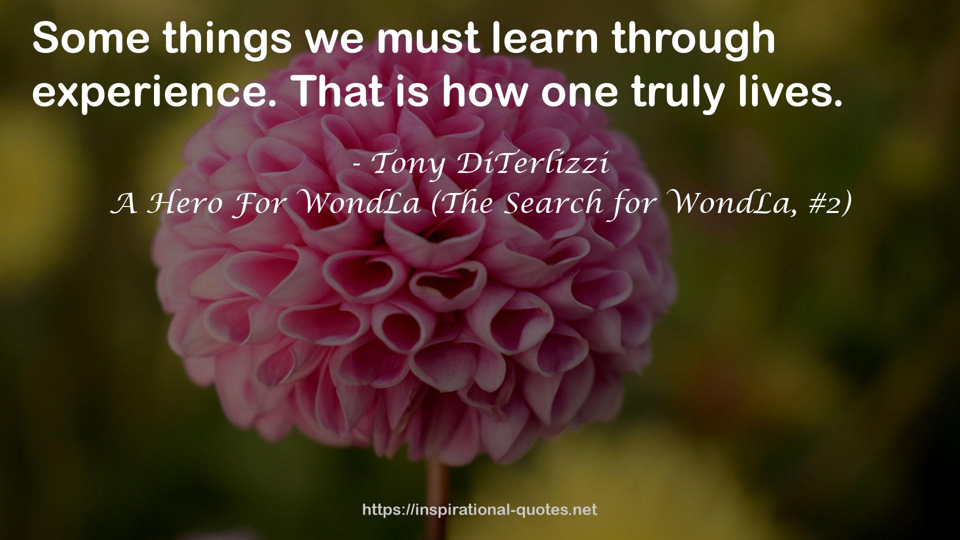 A Hero For WondLa (The Search for WondLa, #2) QUOTES