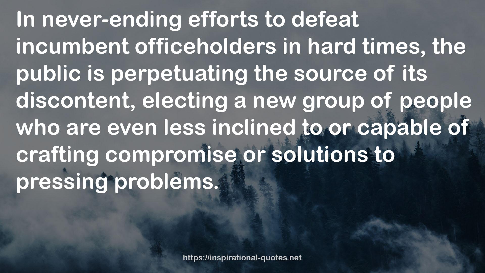 officeholders  QUOTES