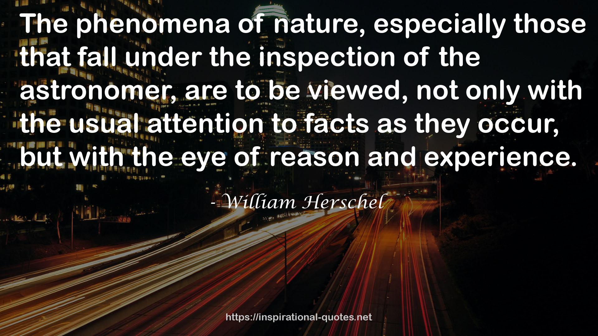 William Herschel QUOTES