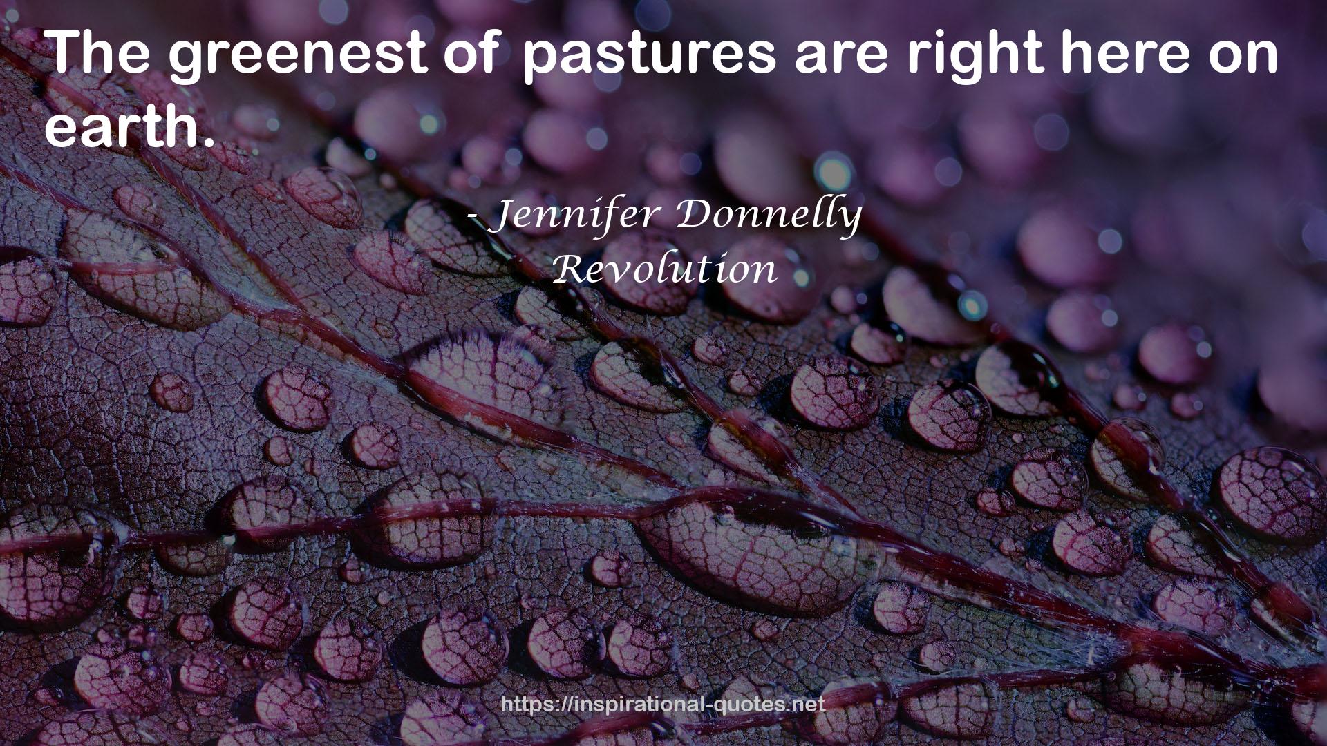 pastures  QUOTES