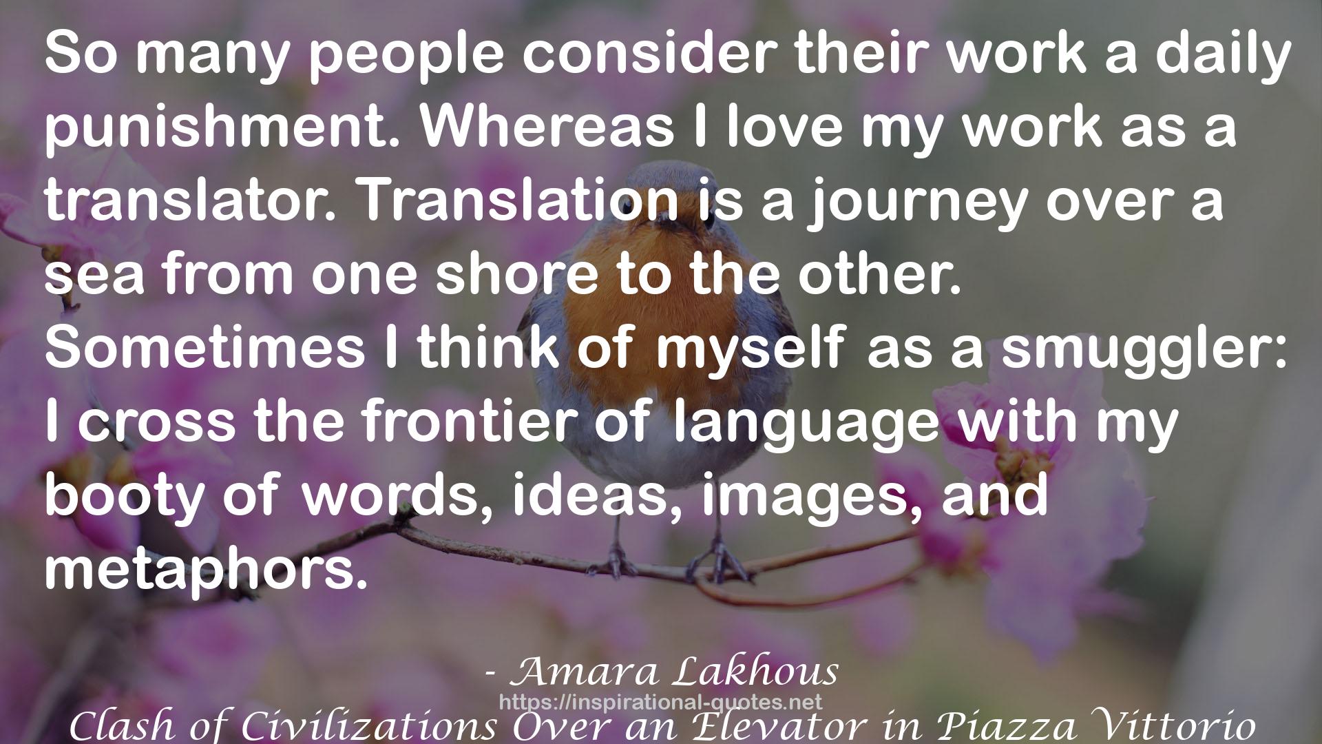 Amara Lakhous QUOTES