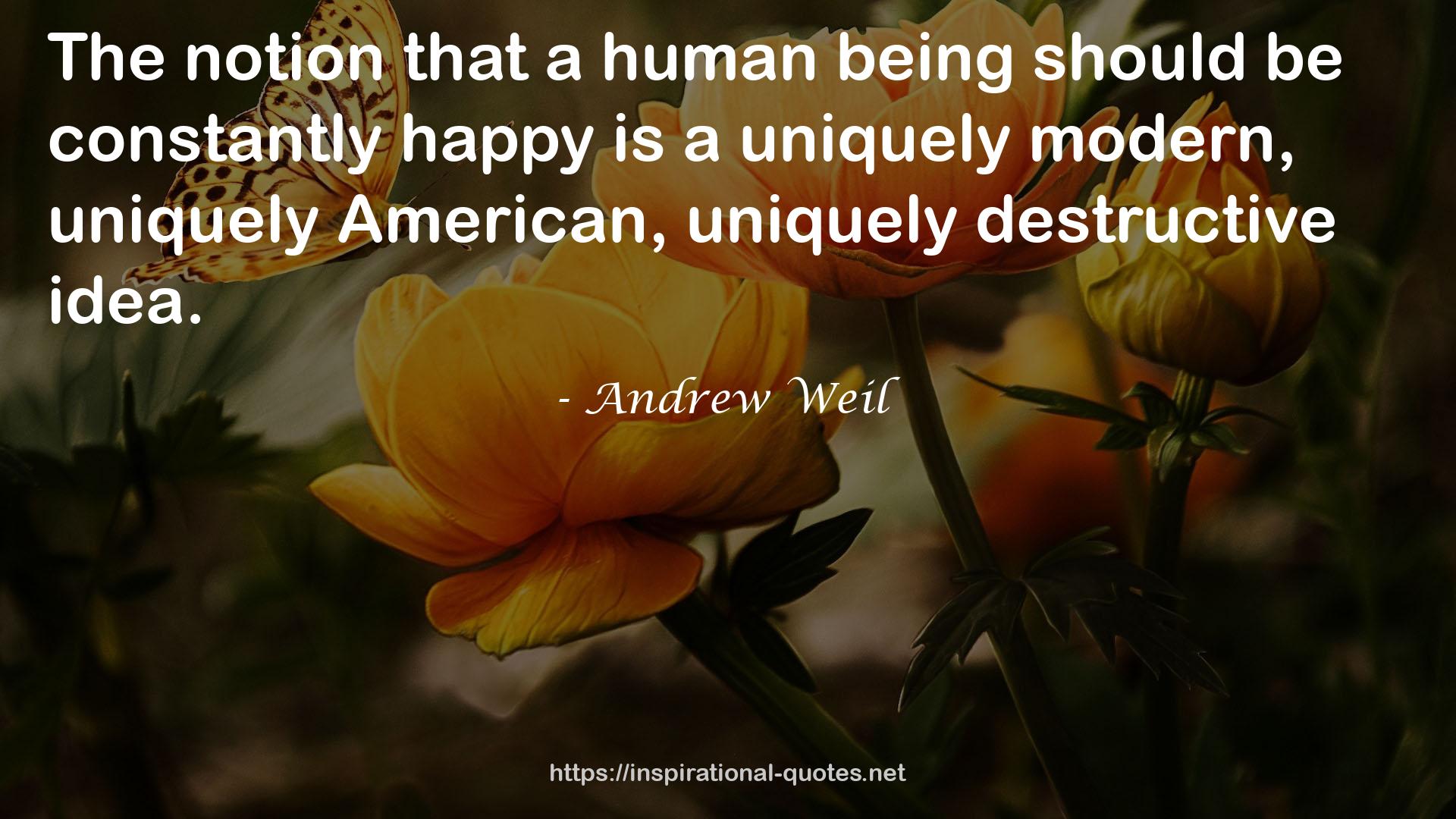 Andrew Weil QUOTES