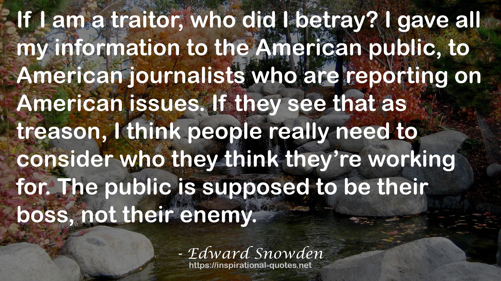 Edward Snowden QUOTES