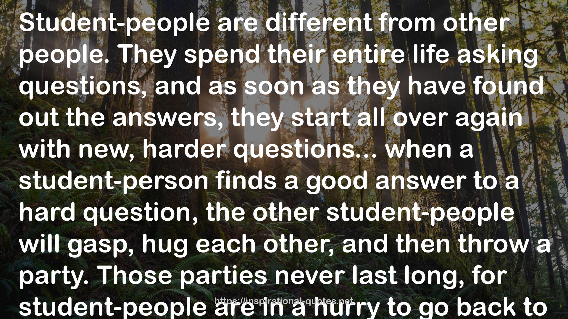 Student-people  QUOTES