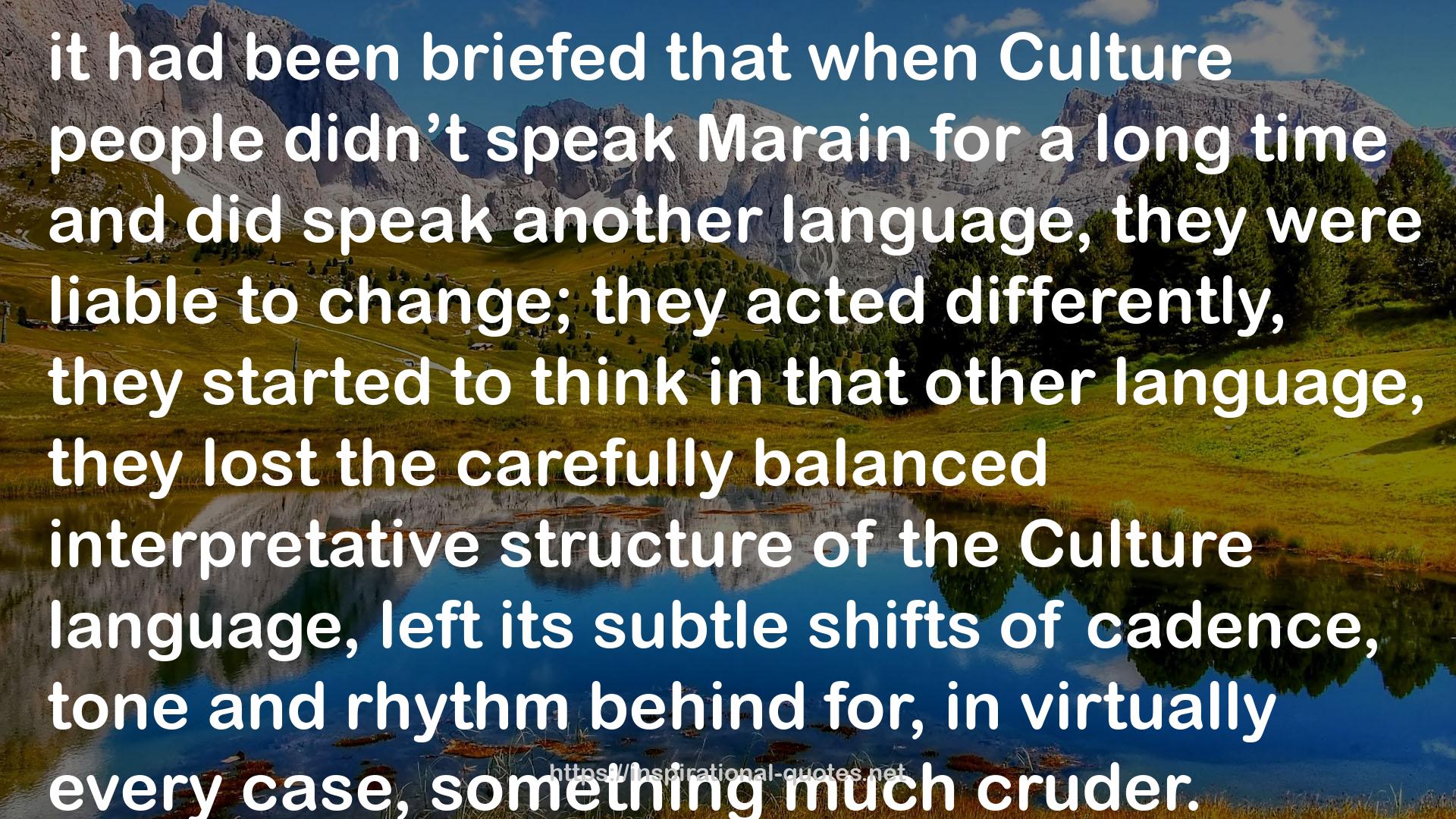 Culture people  QUOTES