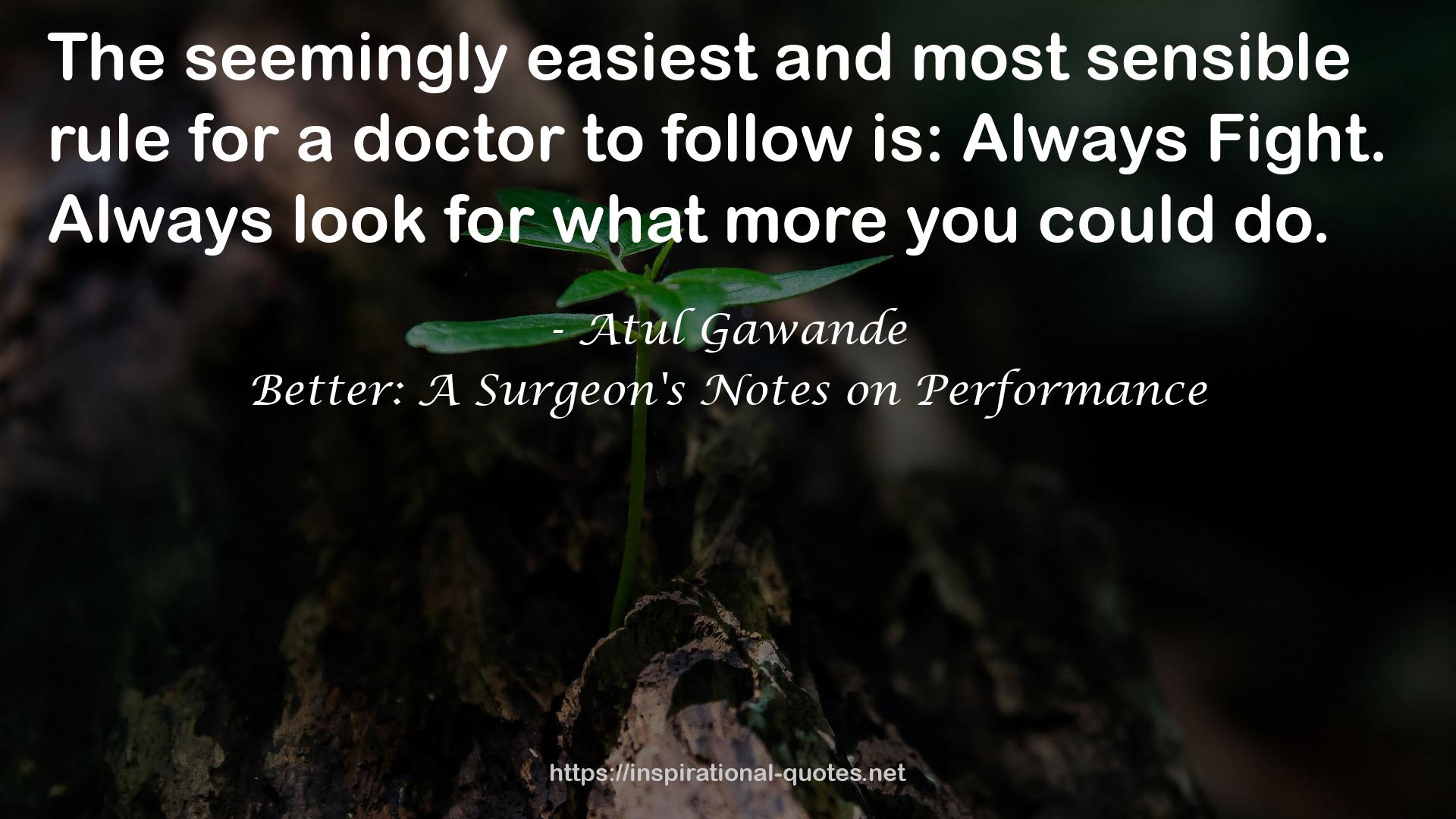 Atul Gawande QUOTES