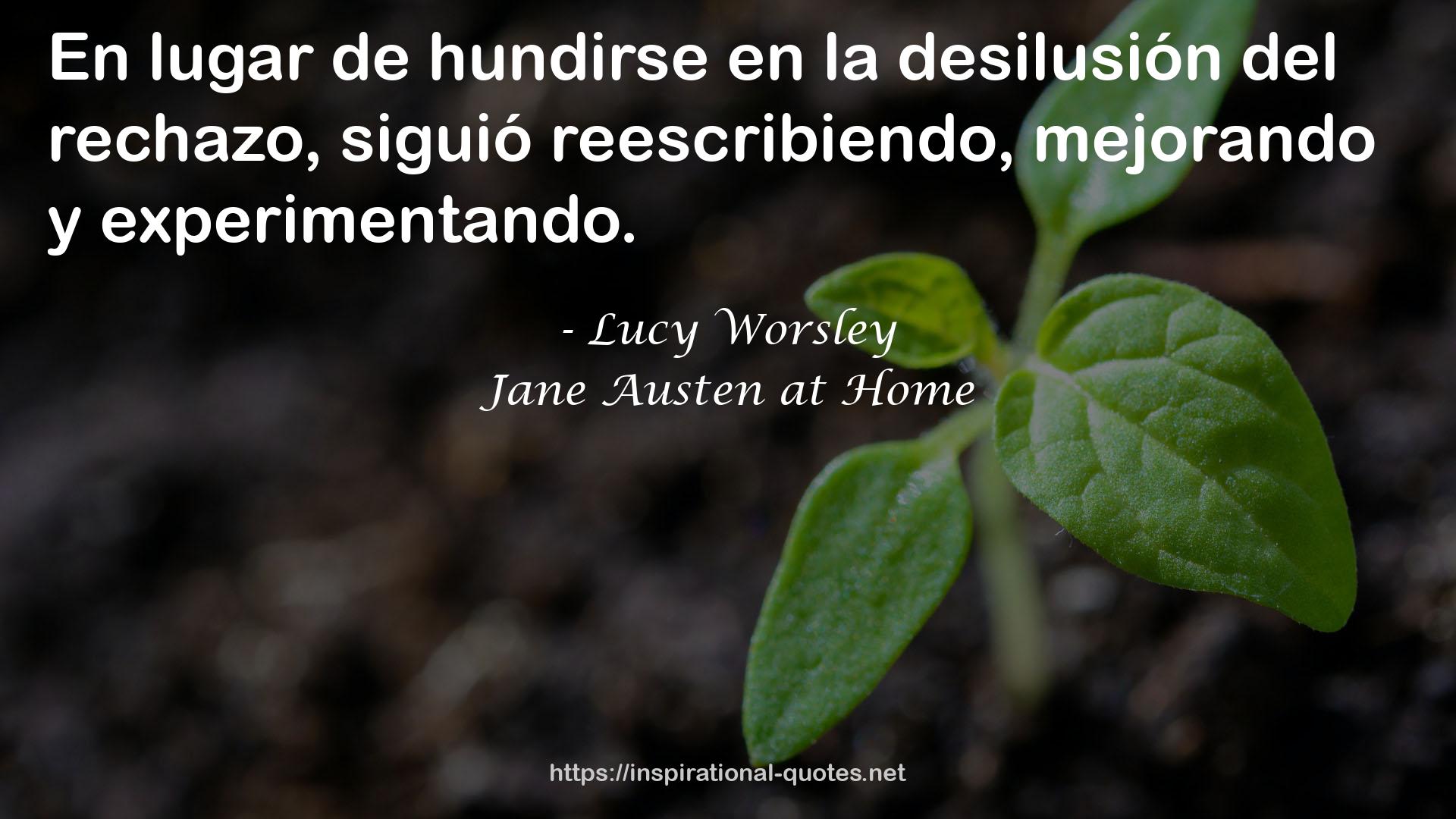 Jane Austen at Home QUOTES