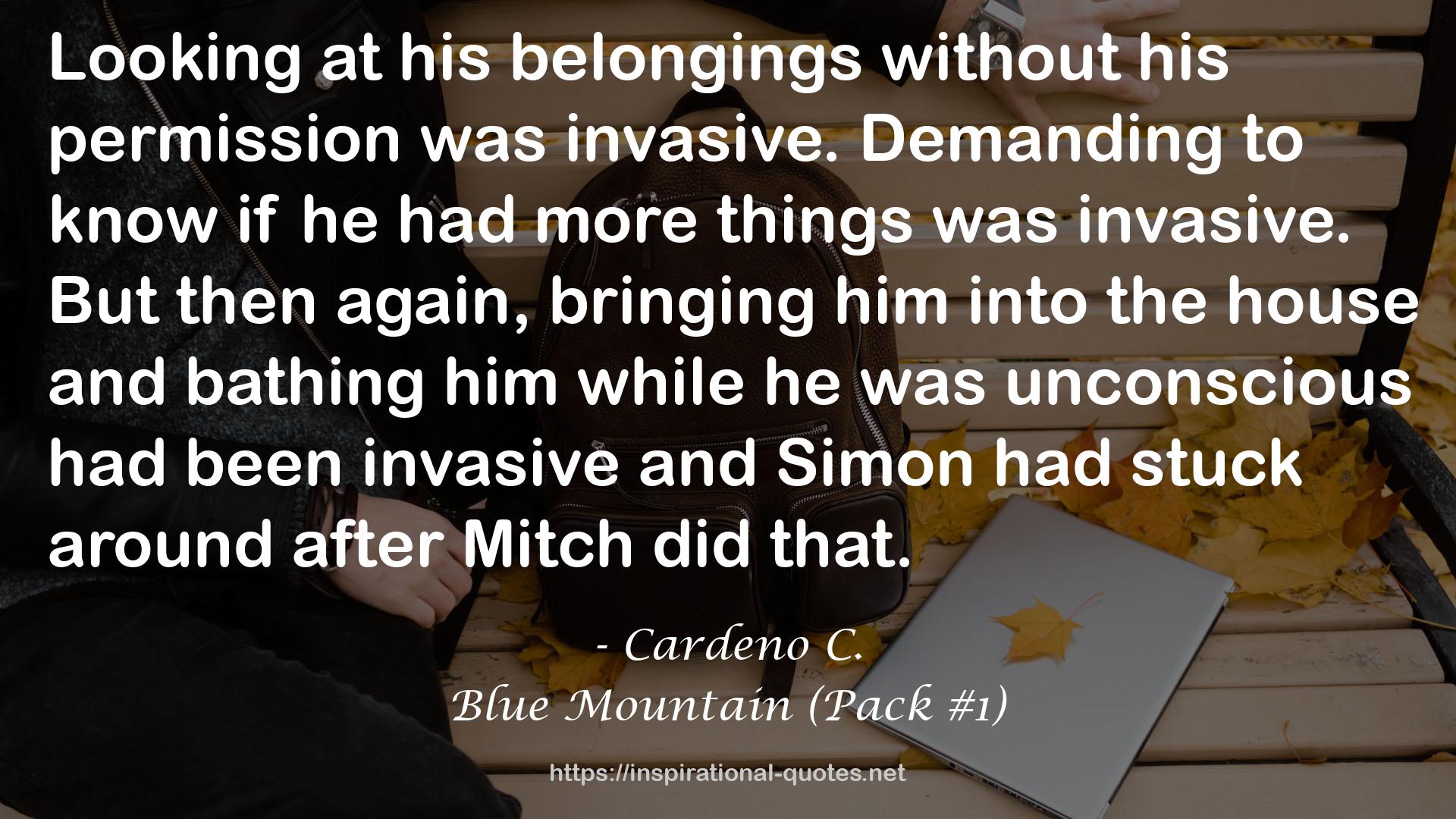 Blue Mountain (Pack #1) QUOTES