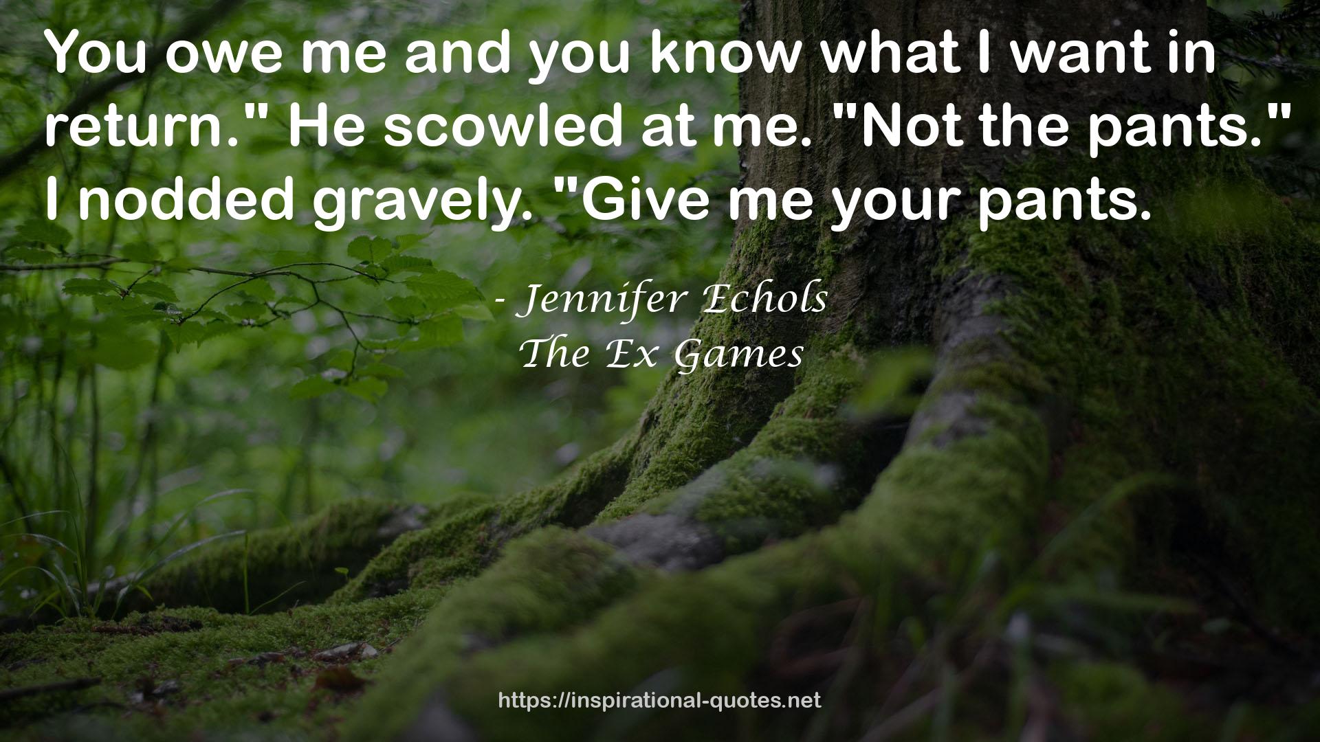 Jennifer Echols QUOTES