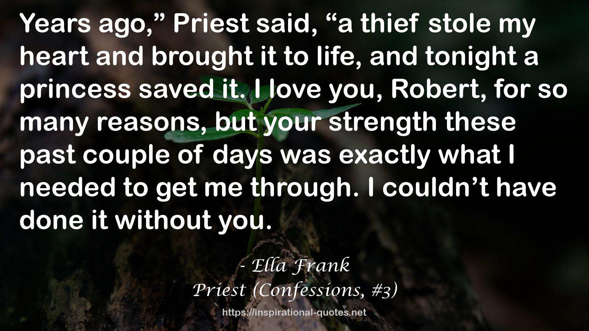 Priest (Confessions, #3) QUOTES