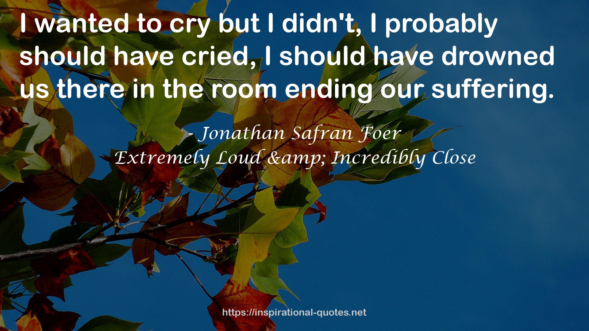 Jonathan Safran Foer QUOTES