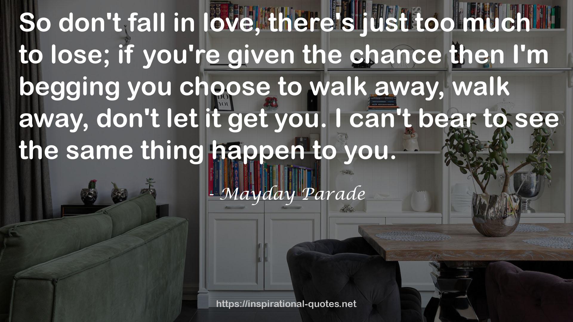 Mayday Parade QUOTES