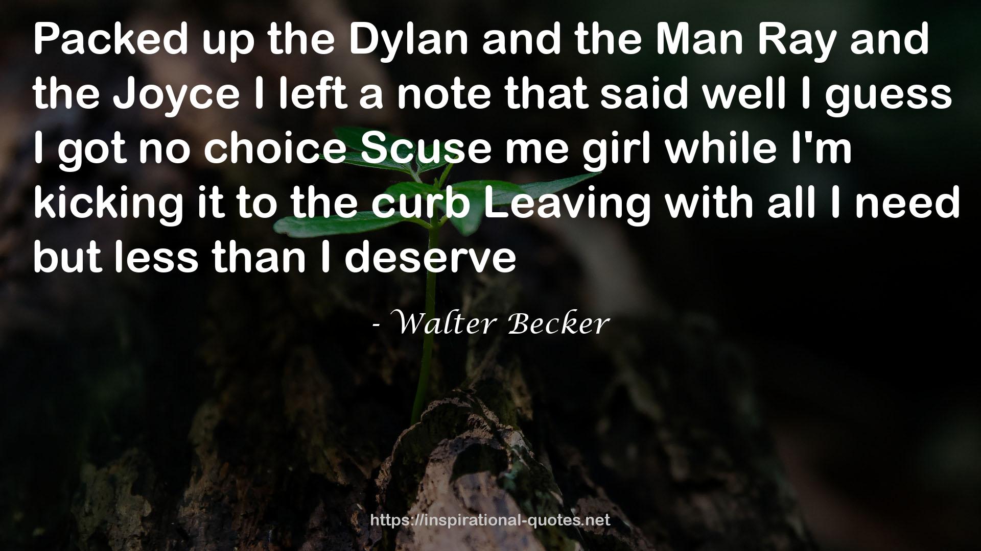 Walter Becker QUOTES