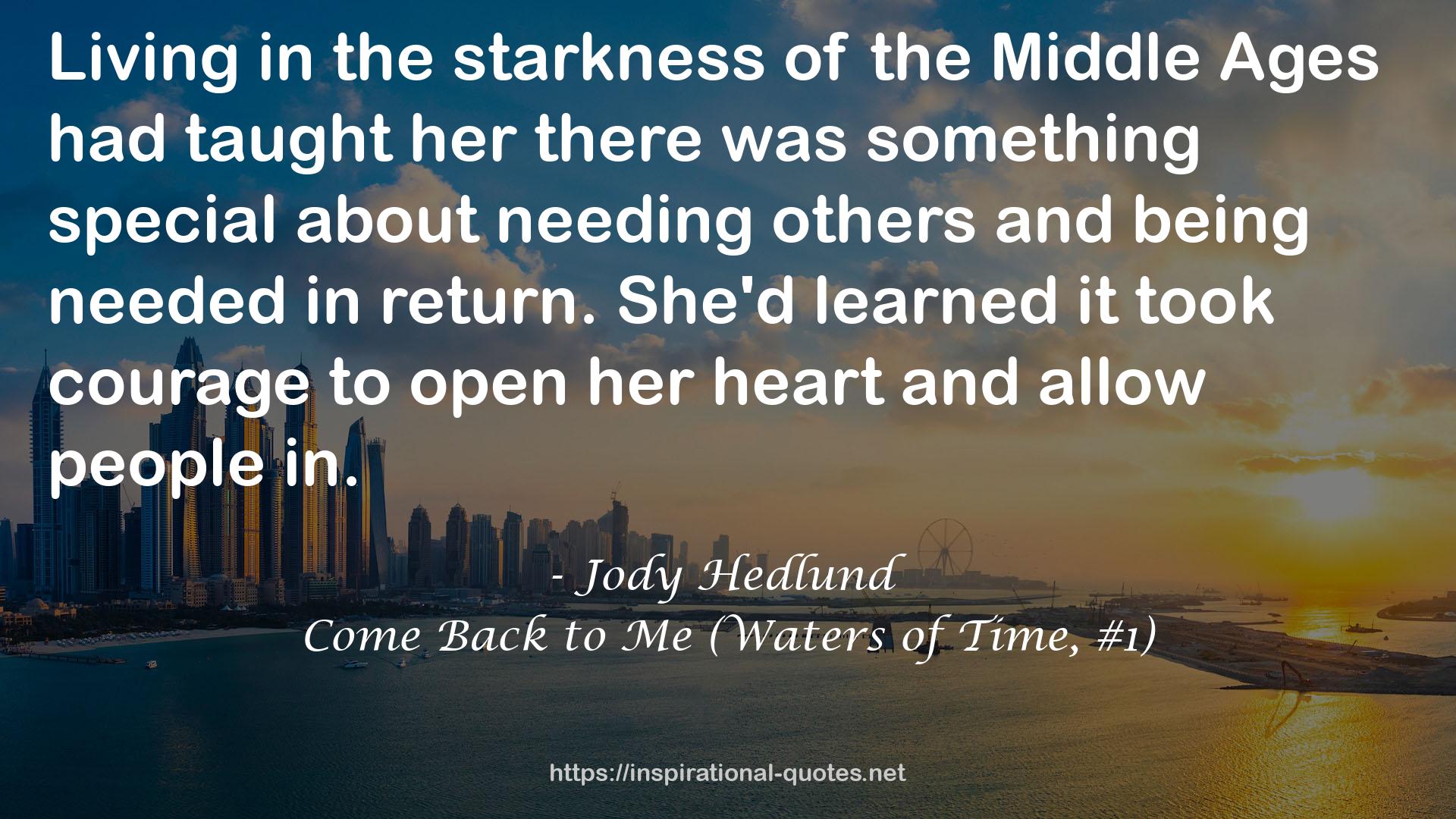 Jody Hedlund QUOTES