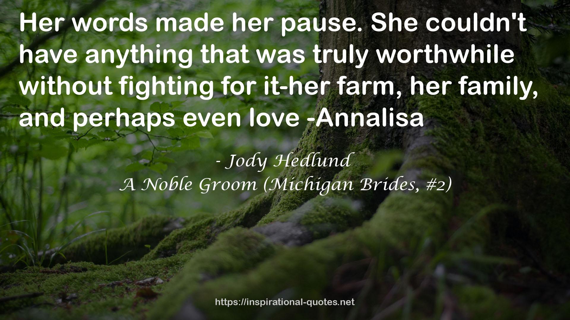 Jody Hedlund QUOTES