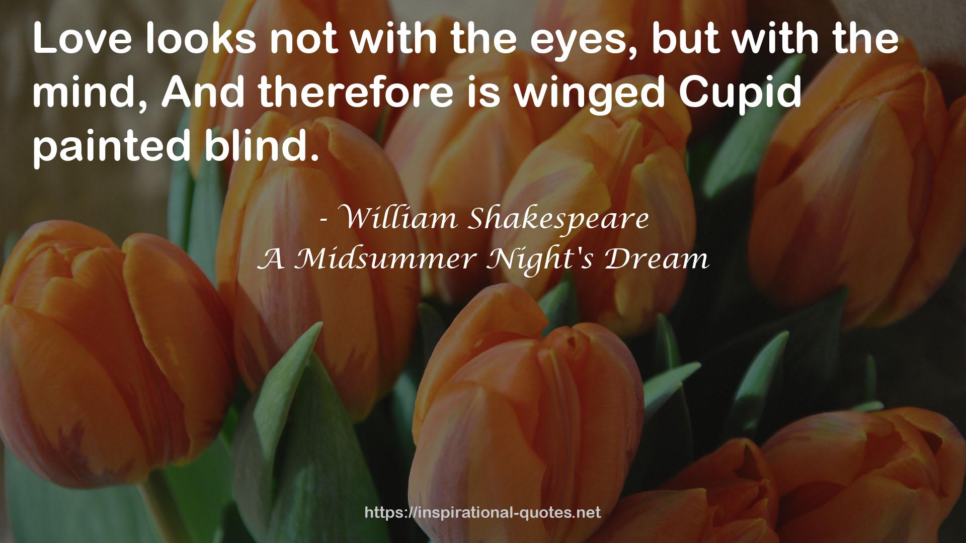 A Midsummer Night's Dream QUOTES
