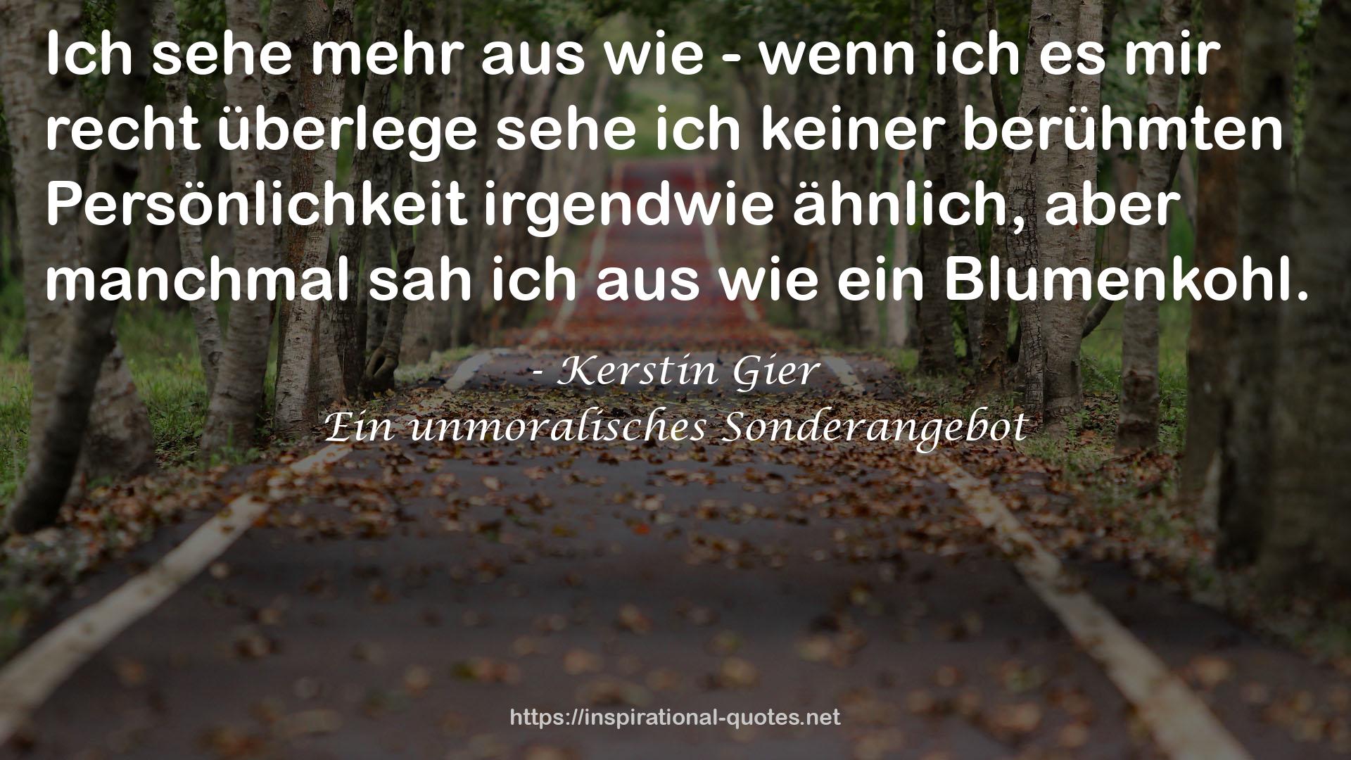 Ein unmoralisches Sonderangebot QUOTES