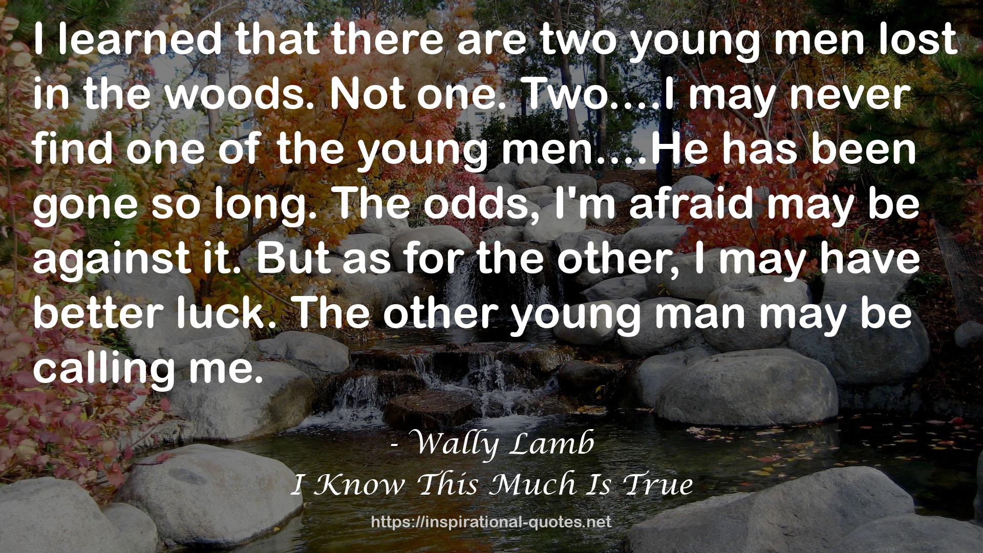 Wally Lamb QUOTES