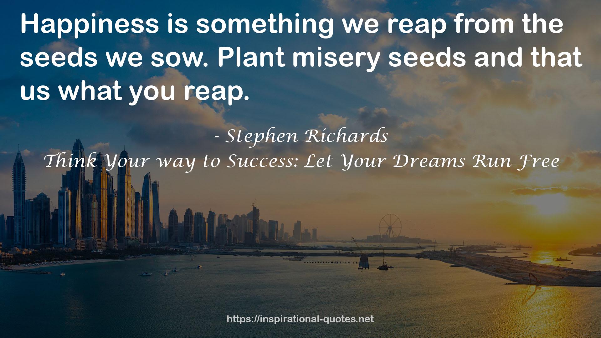 Plant misery seeds  QUOTES