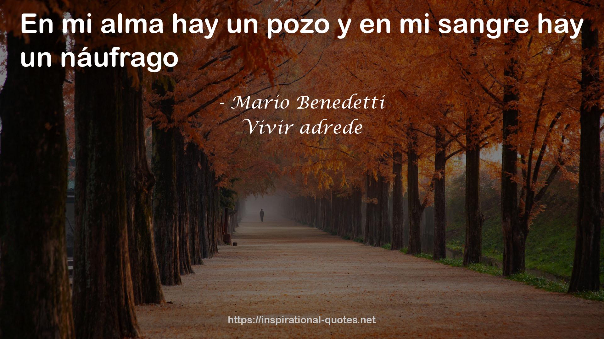 Vivir adrede QUOTES