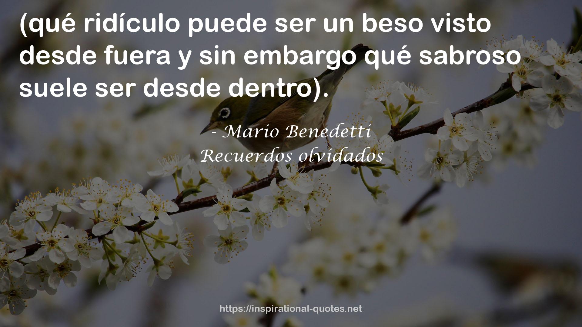 Recuerdos olvidados QUOTES