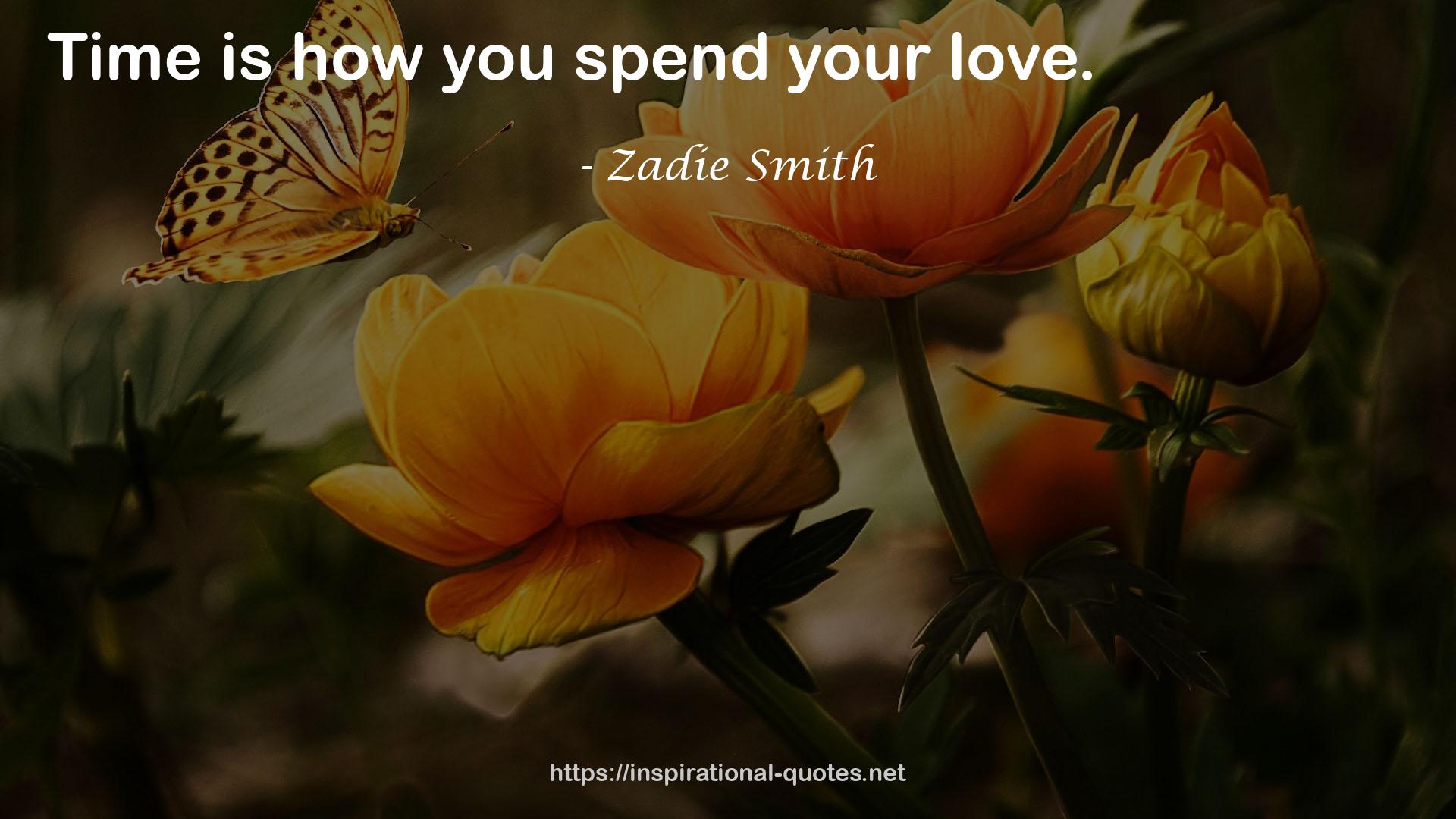 Zadie Smith QUOTES