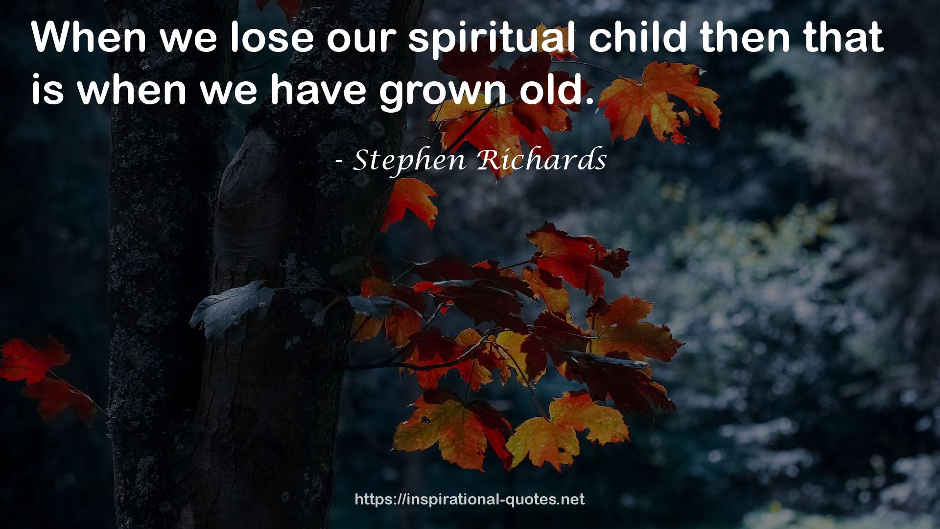 our spiritual child  QUOTES