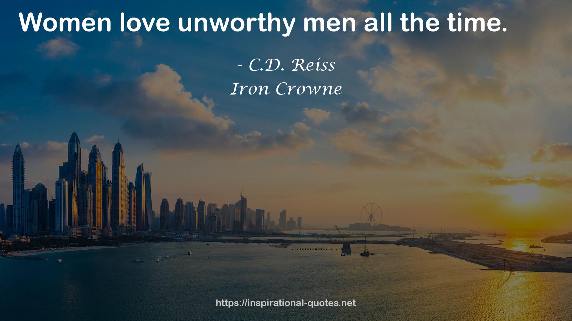 Iron Crowne QUOTES