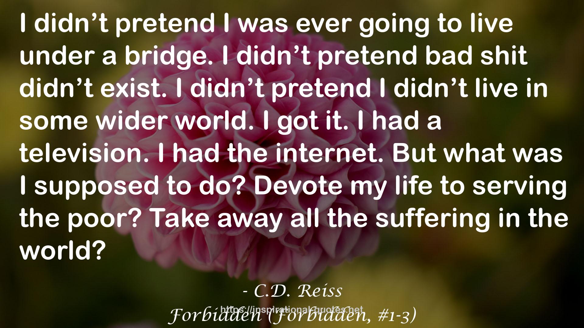 Forbidden (Forbidden, #1-3) QUOTES