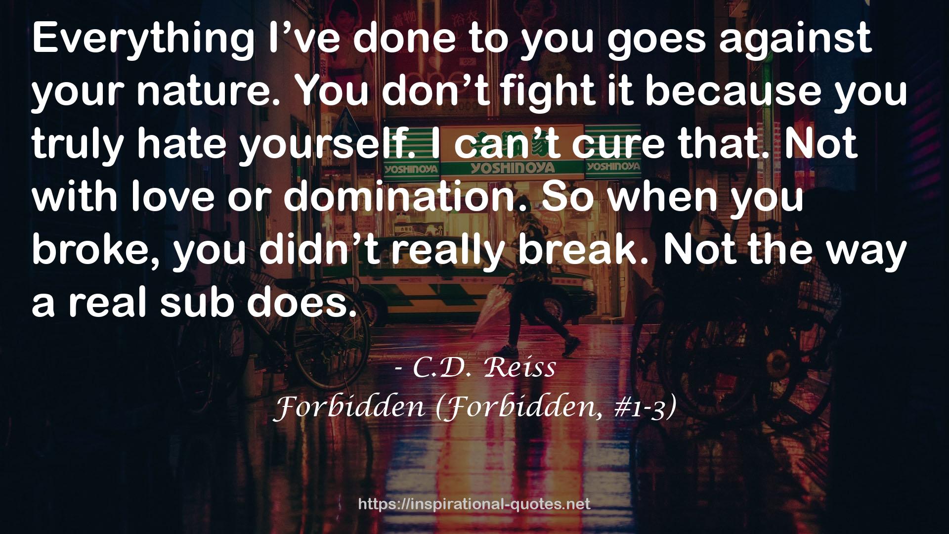 Forbidden (Forbidden, #1-3) QUOTES