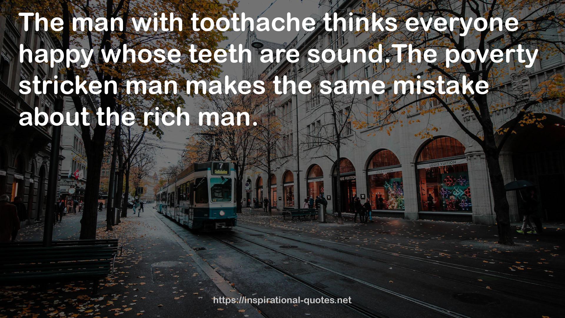 toothache  QUOTES