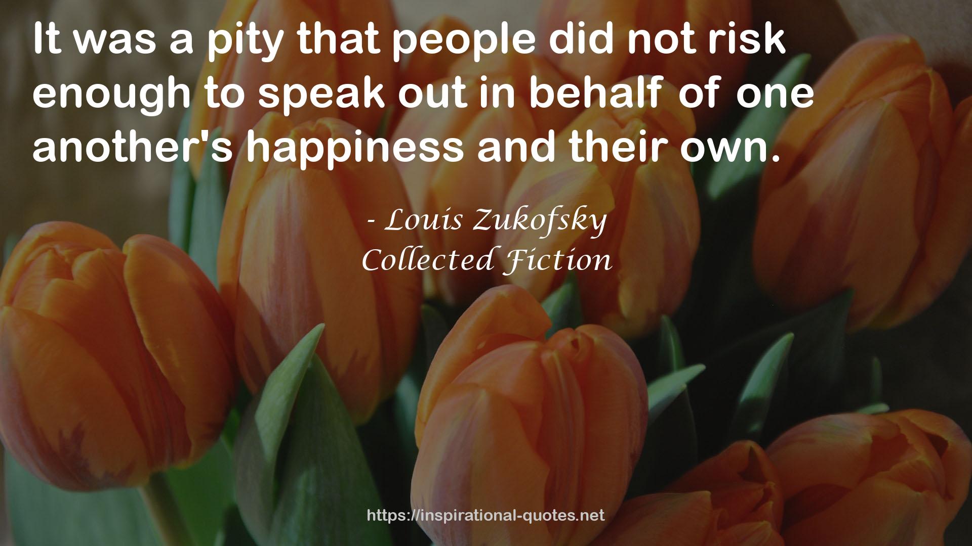 Louis Zukofsky QUOTES
