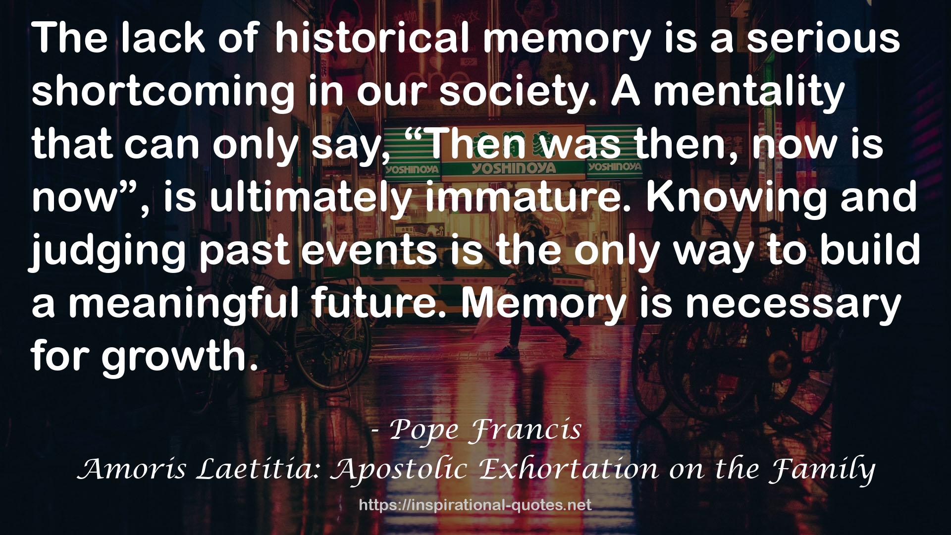 historical memory  QUOTES