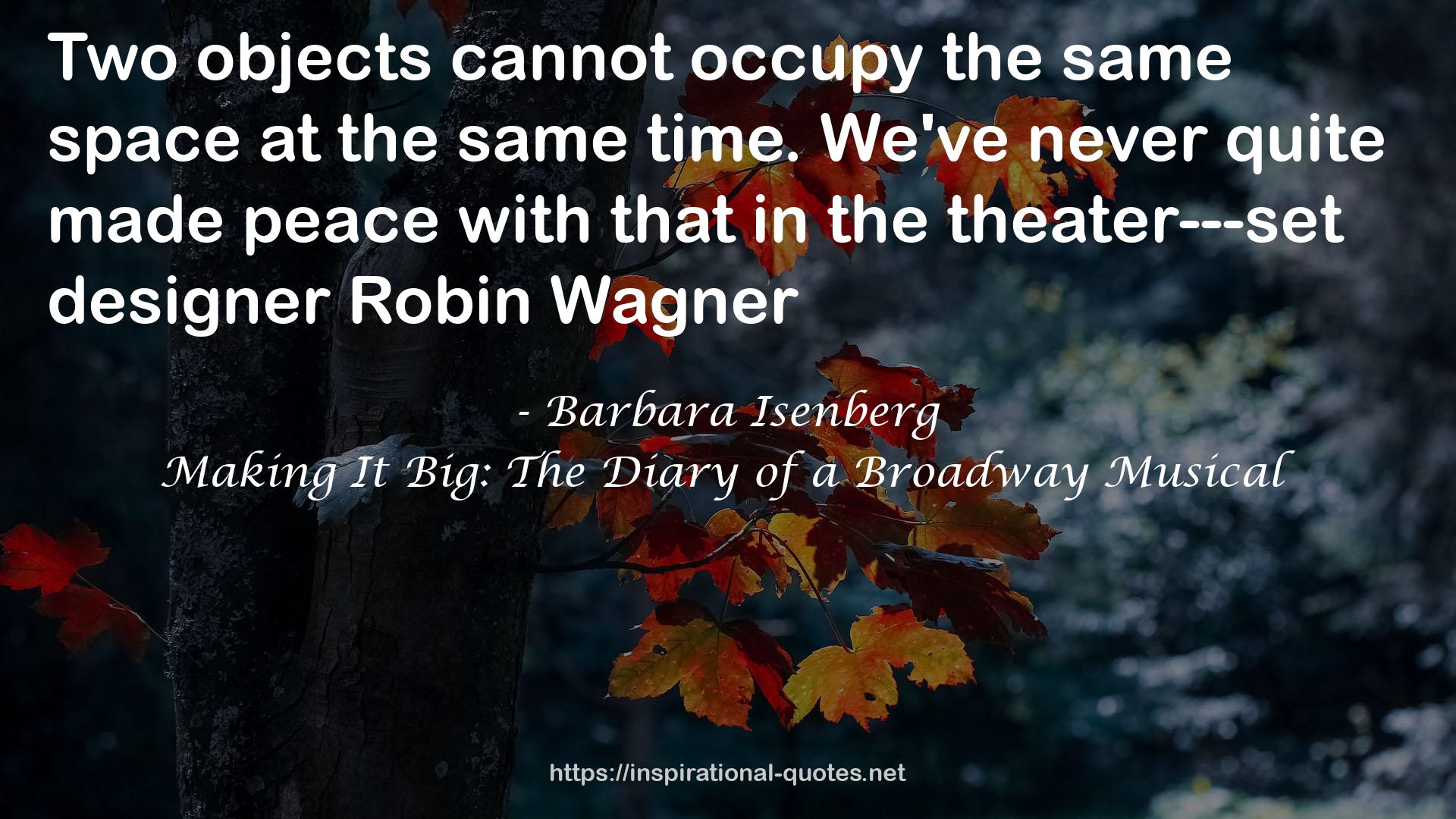 Barbara Isenberg QUOTES