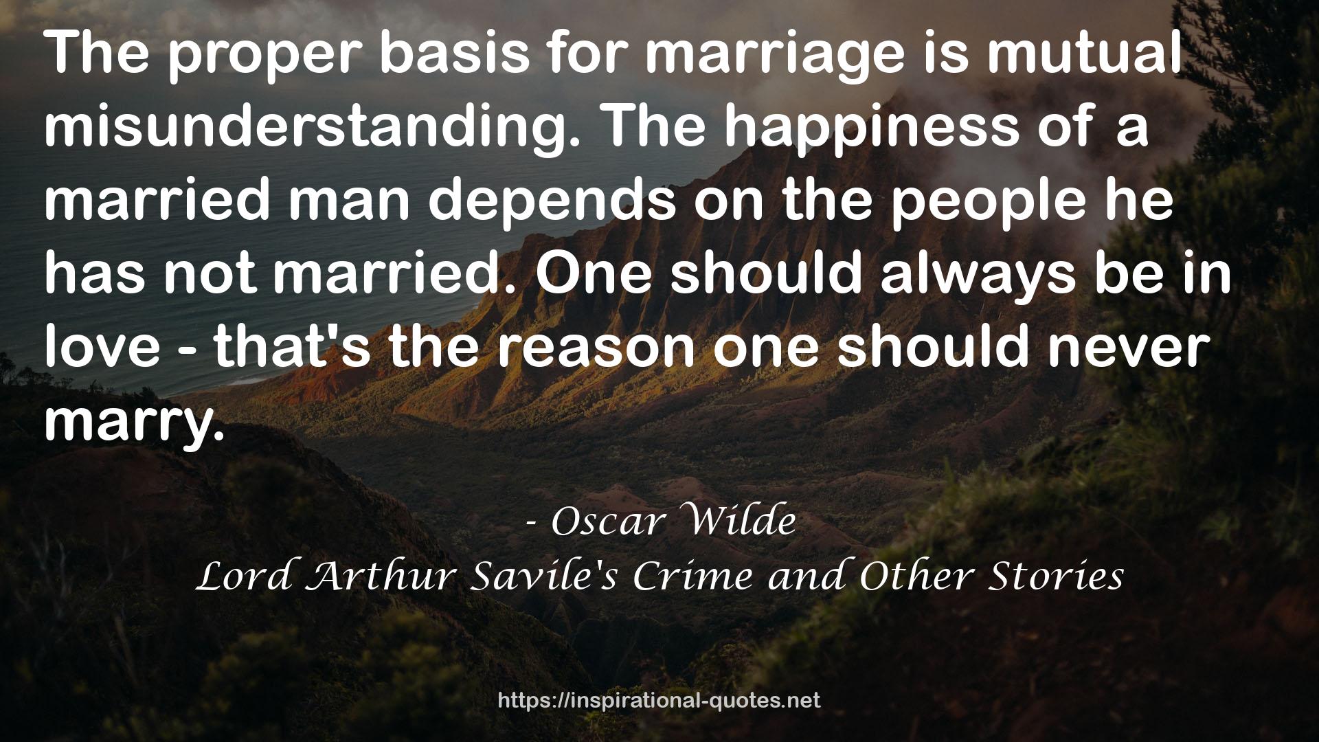 a married man  QUOTES