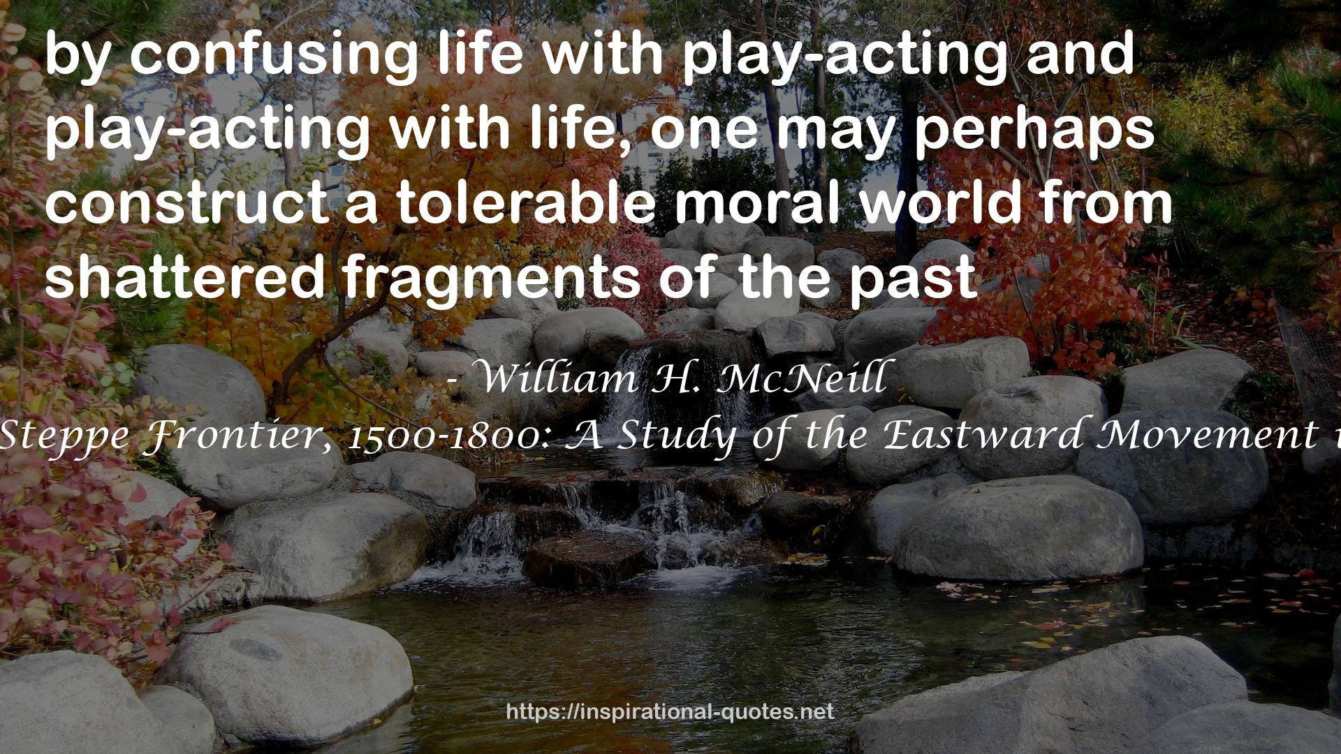 William H. McNeill QUOTES