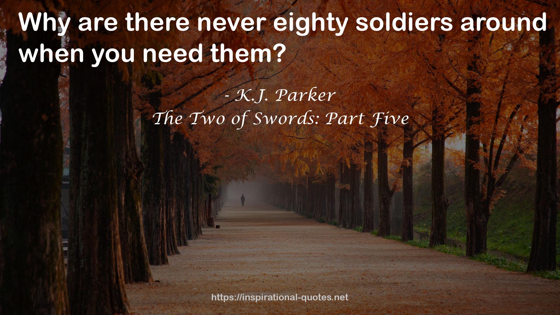 The Two of Swords: Part Five QUOTES