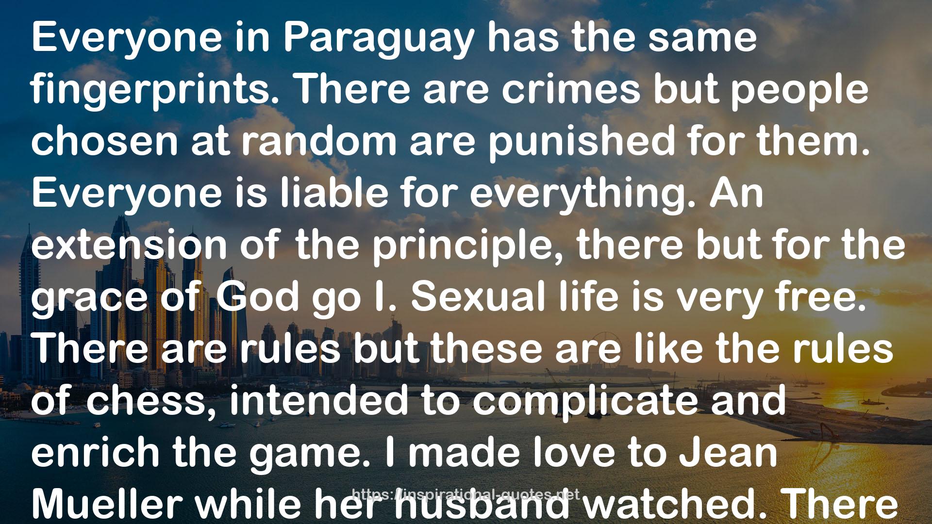 Paraguay QUOTES