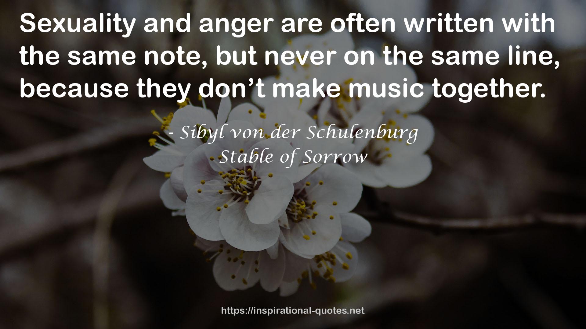 Stable of Sorrow QUOTES