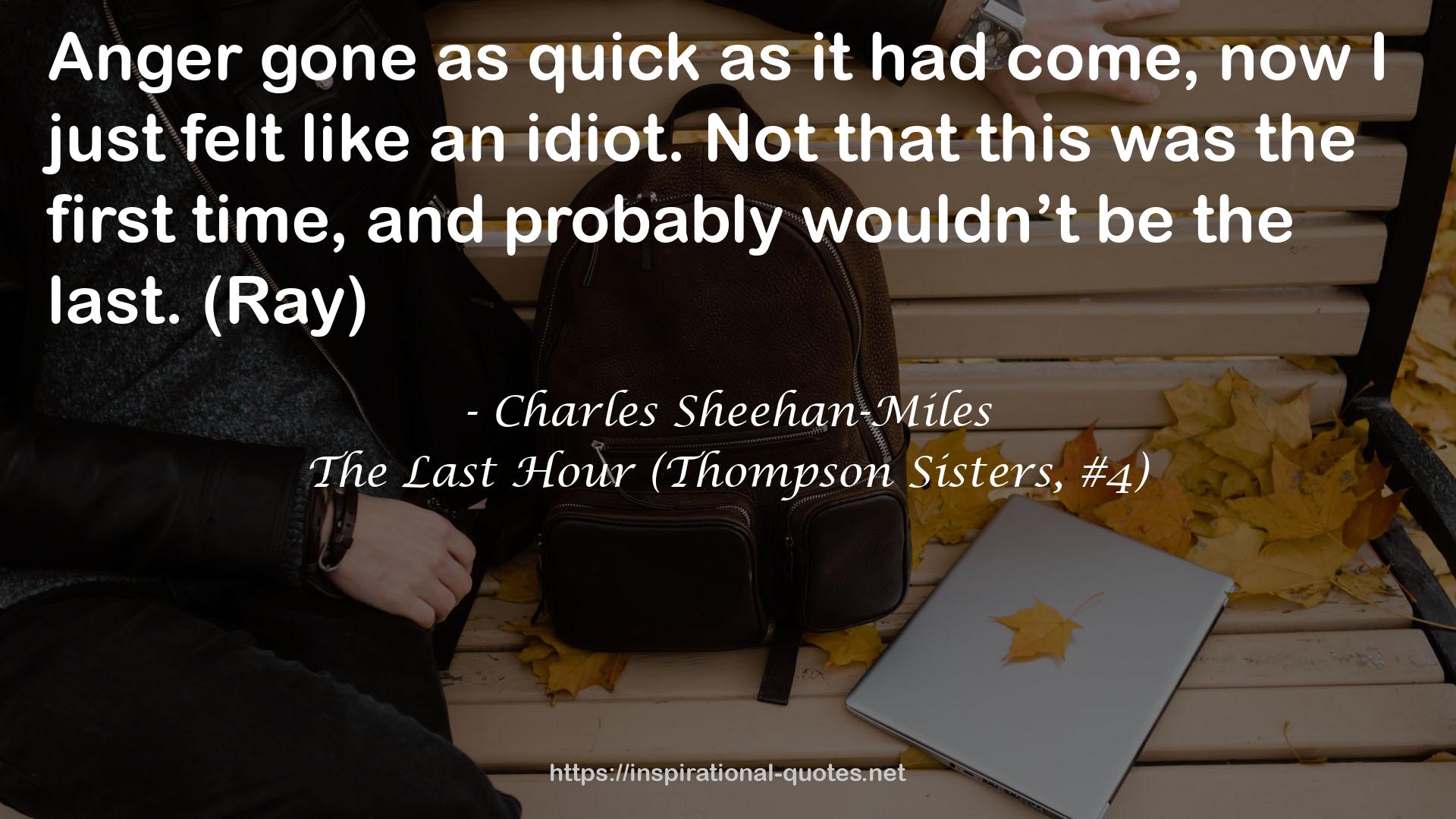 The Last Hour (Thompson Sisters, #4) QUOTES