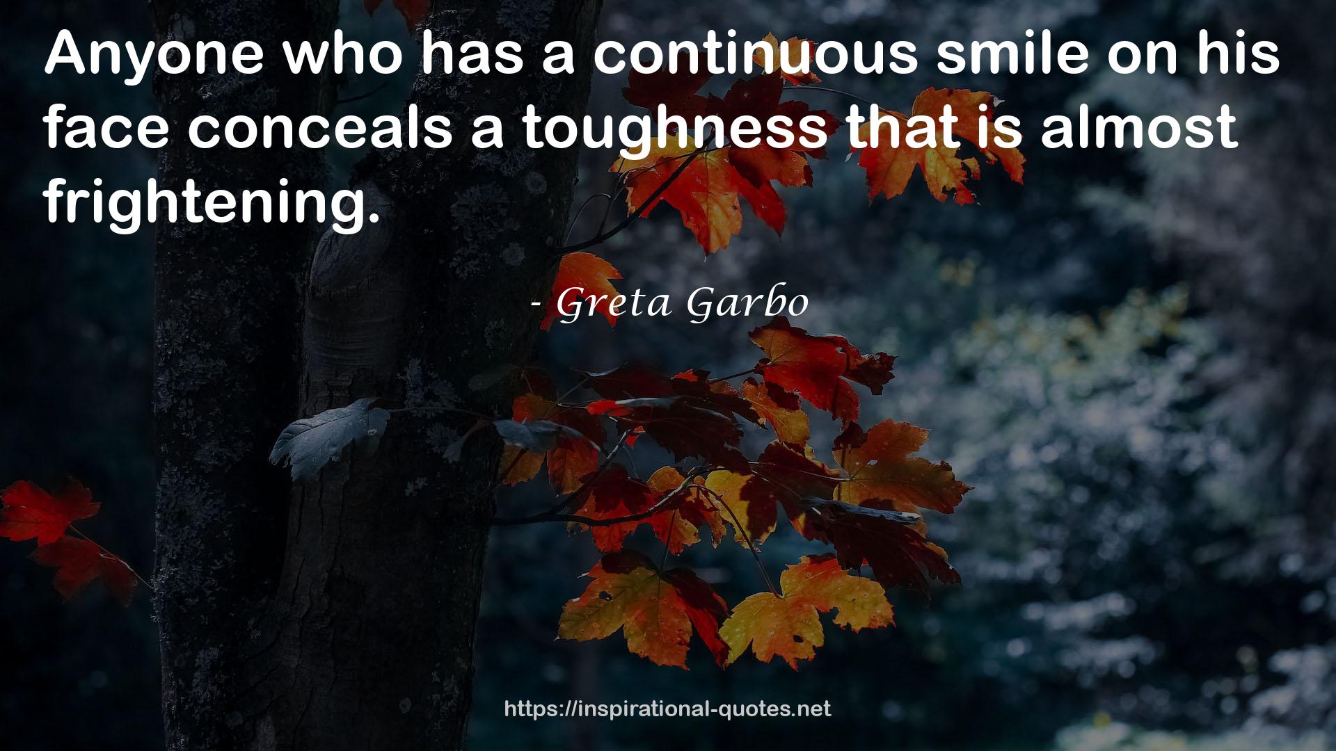 a continuous smile  QUOTES