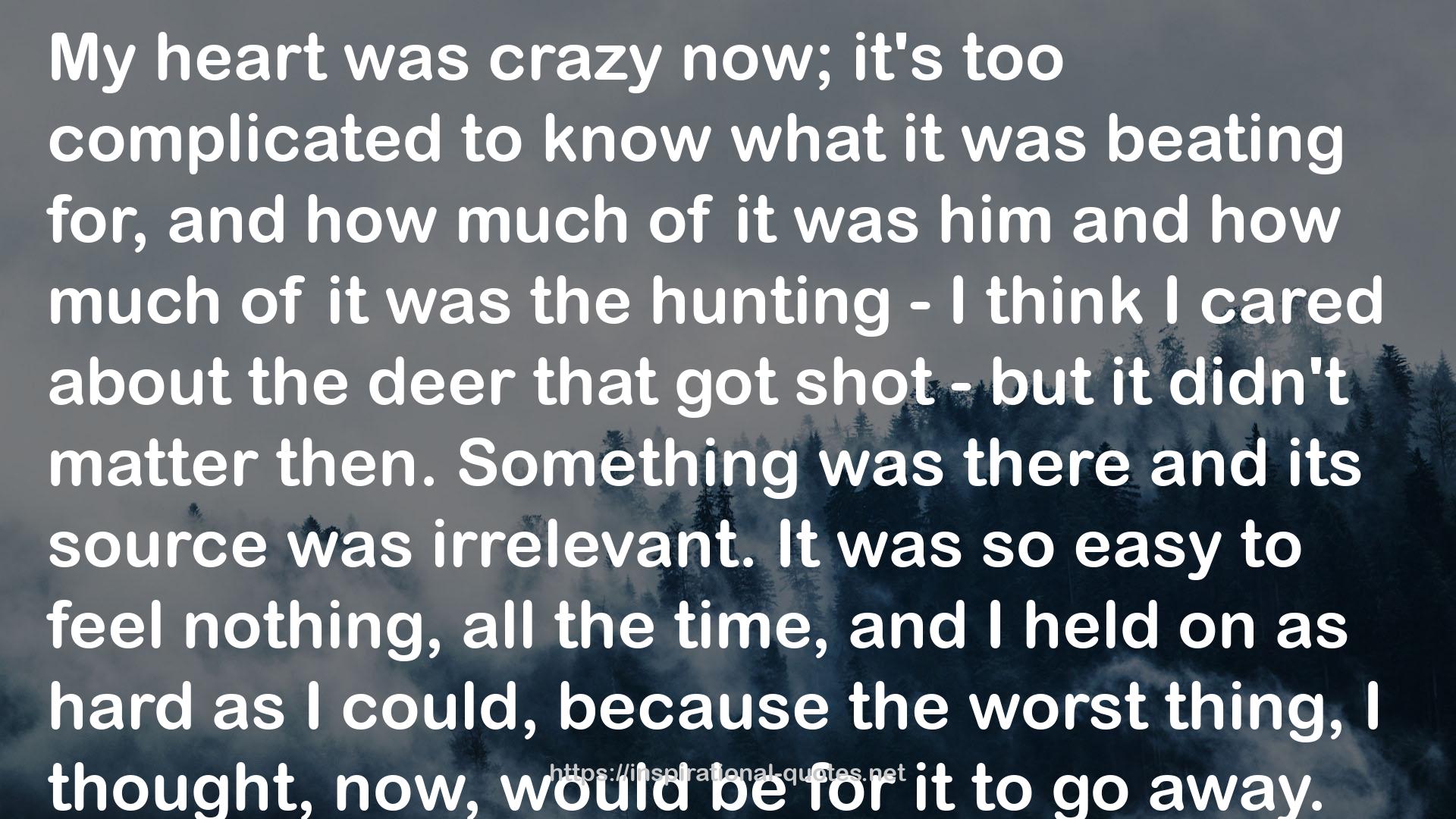 the hunting  QUOTES