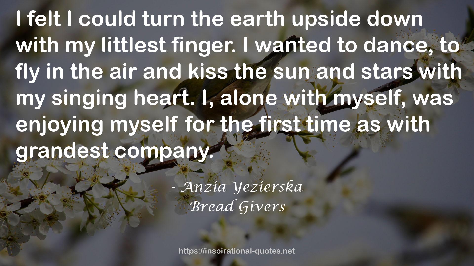 Bread Givers QUOTES