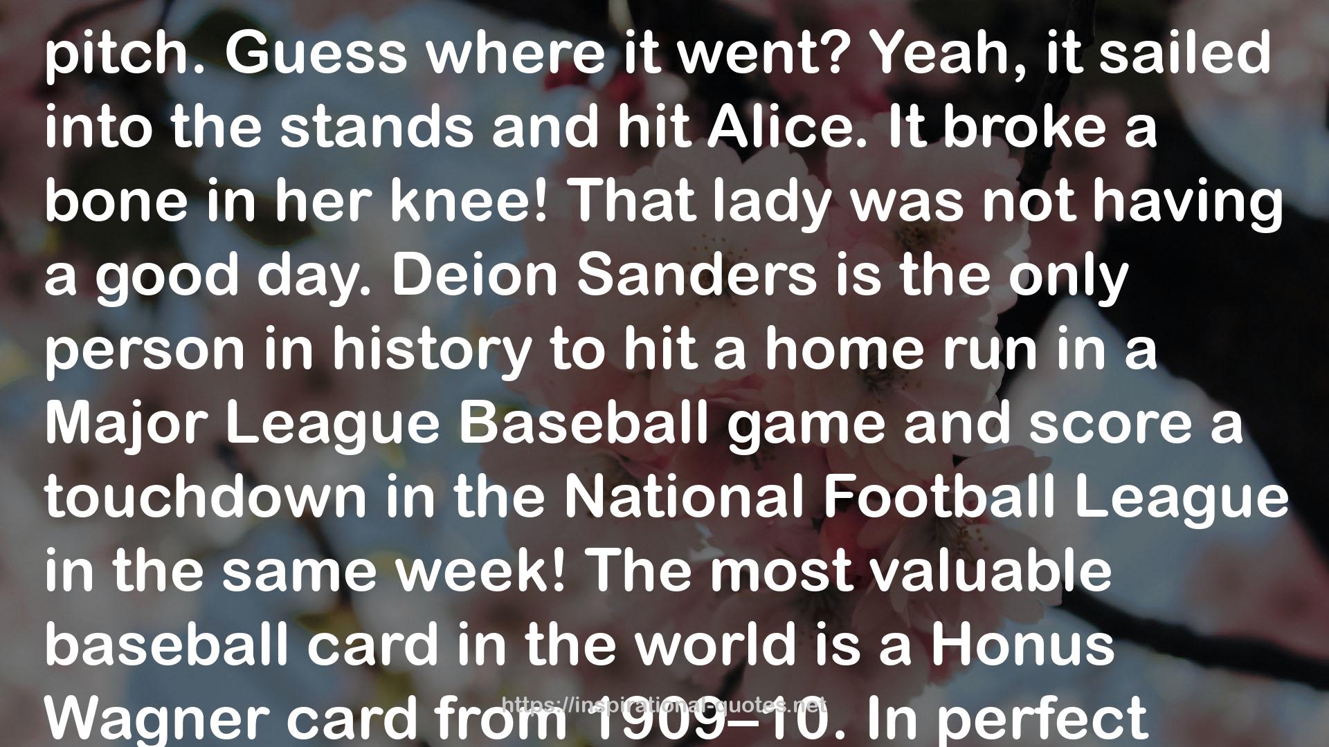 My Weird School Fast Facts: Sports QUOTES