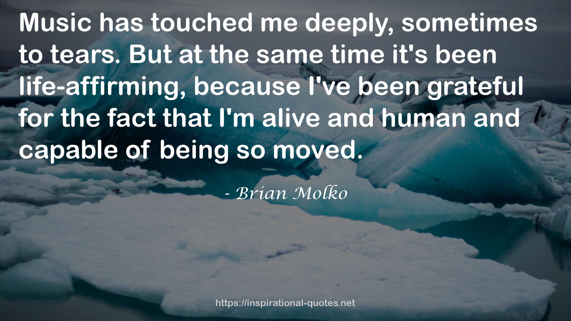 Brian Molko QUOTES